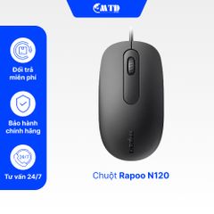 Chuột Rapoo N120 đen (USB)– Bảo Hành 12 Tháng