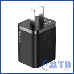 Cốc Sạc Baseus Super Si Mini Usb C Qc3.0 Pd 20w Sạc Nhanh Cho Điện Thoại - Bảo hành 12 tháng