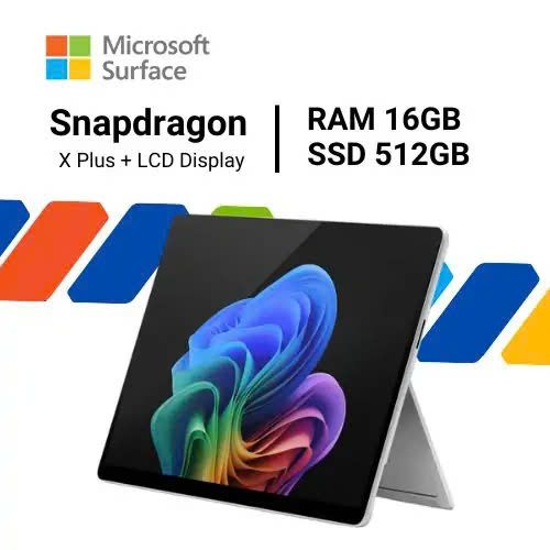 Máy tính bảng Surface Pro 11 Snapdragon® X Plus (10 Core) Processor/16GB Memory / 256 GB SSD / LCD display 13