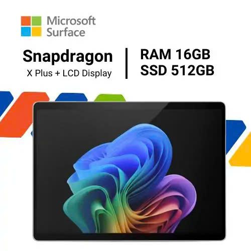 Máy tính bảng Surface Pro 11 Snapdragon® X Plus (10 Core) Processor/16GB Memory / 256 GB SSD / LCD display 13