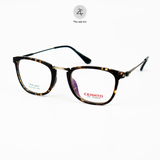 Gọng kính Zay Eyewear 8897 dáng vuông nhựa TR90 dẻo & kim loại phong cách Hàn Quốc