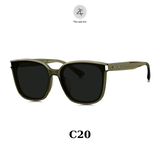 Kính mát phân cực polarized Bolon BL3151 dáng vuông nhựa acetate chính hãng fullbox