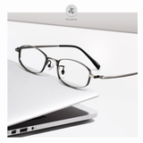 Gọng kính Zay Eyewear M-G2449 dáng oval titanium phong cách thời trang