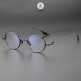 Gọng kính cận titanium Zay eyewear Cokupa dáng oval siêu nhẹ thời trang cao cấp