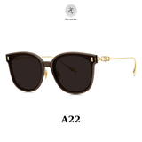 Kính mát phân cực polarized Bolon BL5095 dáng vuông nhựa & titanium chính hãng fullbox