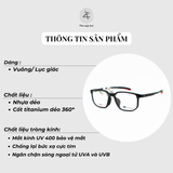  Gọng thể thao New Balance Elock NB09325 nhựa dẻo fullbox chính hãng 