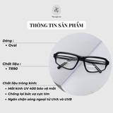 Gọng kính mát OF5690 dáng mắt mèo nhựa TR90 dẻo Hàn Quốc