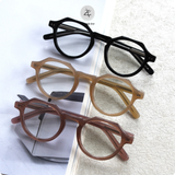 Gọng kính Zay eyewear LY83011 dáng tròn nhựa TR90 cao cấp