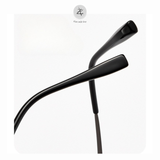 Gọng kính Zay Eyewear M-G2449 dáng oval titanium phong cách thời trang