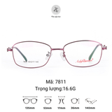  Gọng kính titanium 7811 phong cách thời trang cao cấp 