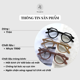 Gọng kính Zay eyewear LY83011 dáng tròn nhựa TR90 cao cấp