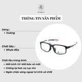 Gọng kính thể thao New Balance Elock NB09365 dáng vuông nhựa dẻo chính hãng fullbox