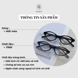 Gọng kính Zay Eyewear k9159 dáng oval phong cách thời trang cao cấp