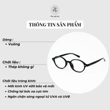  Gọng kính Zay Eyewear W72351 dáng oval phong cách hàn quốc 
