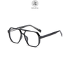 Gọng kính cận loạn nam nữ thời trang Zay eyewear 17174 dáng phi công phong cách thời trang