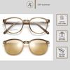  Kính râm cận thời trang Clip on 8172 phân cực 2 Trong 1 nhựa TR90 cao cấp 