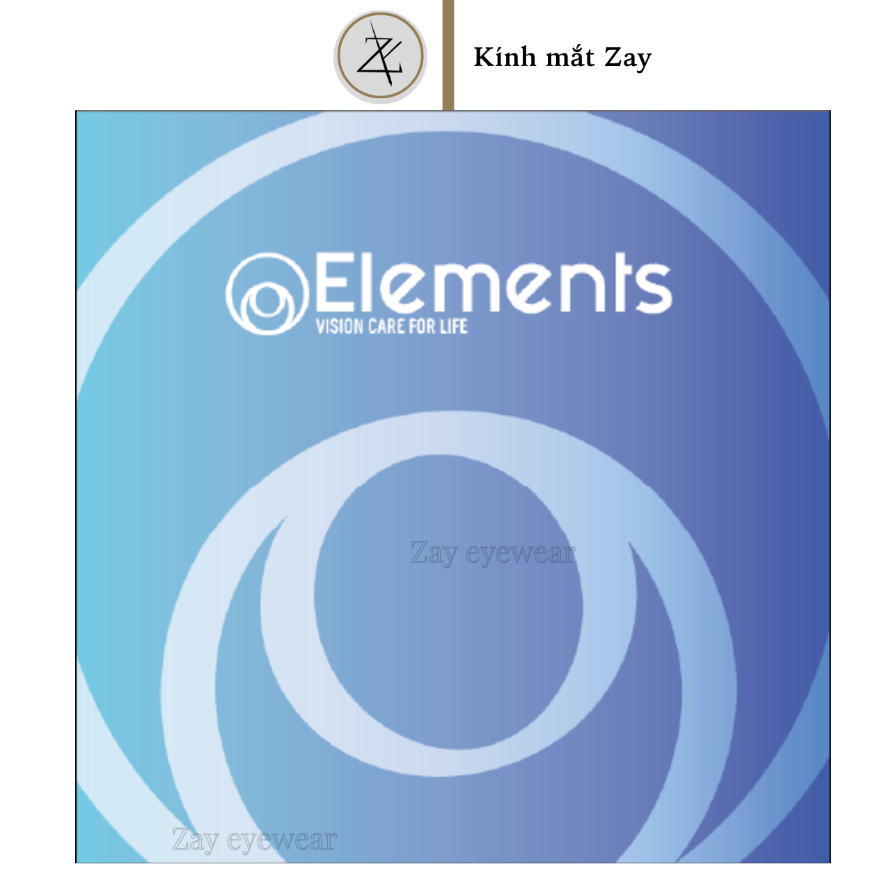  Tròng kính Chống ánh sáng xanh Siêu mỏng Elements BlueUV Cut 1.56 1.61 1.67 SHMC chống tia UV chính hãng 
