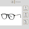 Gọng kính cận loạn Zay eyewear TR86000 đa giác phong cách thời trang cao cấp