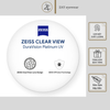  Tròng Kính Zeiss Clearview Freeform BlueGuard Chống Ánh Sáng Xanh 