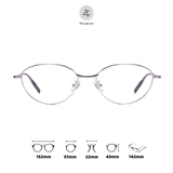 Gọng kính P8806 dáng mắt mèo titanium cao cấp