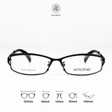 Gọng kính Zay eyewear VK5016 dáng chữ nhật Titanium cao cấp