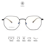 Gọng kính titanium dáng đa giác Zay eyewear LY2239 phong cách thời trang