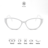  Gọng kính cận loạn nam nữ Zay eyewear Pra PR26ZS dáng mắt mèo phong cách thời trang cao cấp 