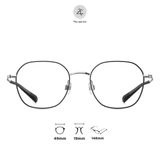 Gọng kính Bolon BA7007 dáng đa giác titanium chính hãng fullbox