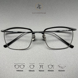  Gọng kính cận loạn nam nữ thời trang Zay eyewear Aeron dáng vuông phong cách thời trang 