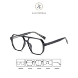  Gọng kính cận loạn nam nữ thời trang Zay eyewear 17174 dáng phi công phong cách thời trang 
