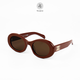  Kính mát Celine CL40194U dáng oval nhựa acetate cao cấp fullbox 