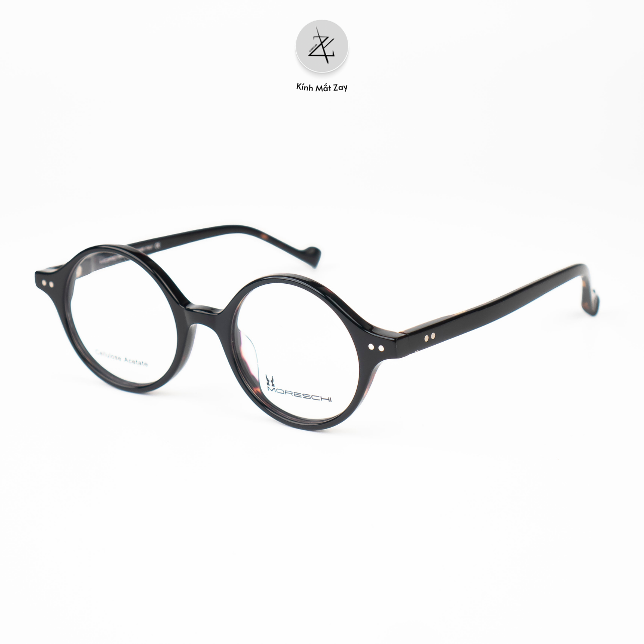  Gọng kính cận loạn Zay eyewear m2138 dáng tròn phong cách thời trang cao cấp 