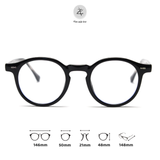 Gọng kính Zay Eyewear K9157 dáng tròn phong cách thời trang cao cấp 