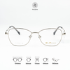  Gọng kính Exfash EF74290T dáng mắt mèo titanium chính hãng fullbox 
