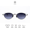  Kính mát Chrome Hearts CH8234 dáng oval titanium cao cấp fullbox 