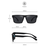  Gọng kính cận loạn dáng vuông thời trang Zay Eyewear TR7556 bền dẻo phong cách hàn quốc 