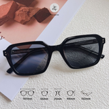 Kính mát 55112 dáng vuông nhựa TR90 dẻo Hàn Quốc