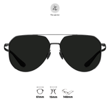 Kính mát Polarized Bolon BL8122 dáng phi công Titanium chính hãng fullbox