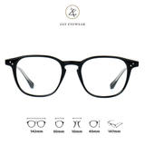  Gọng kính Zay Eyewear LY2261 nhựa TR90 dáng vuông phong cách hàn quốc 