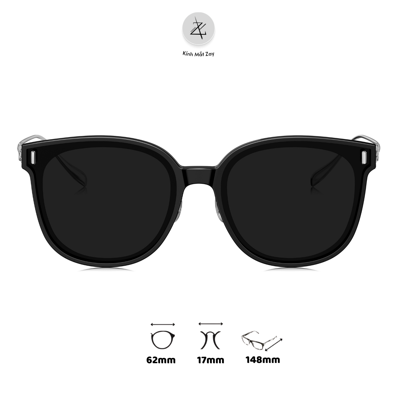  Kính mát phân cực polarized Bolon BL5095 dáng vuông nhựa & titanium chính hãng fullbox 