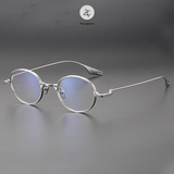 Gọng kính cận titanium Zay eyewear Cokupa dáng oval siêu nhẹ thời trang cao cấp