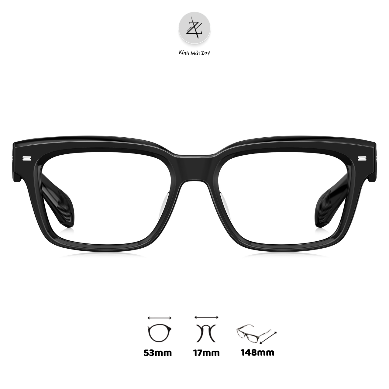  Gọng kính Bolon BJ3213 dáng vuông nhựa acetate chính hãng fullbox 
