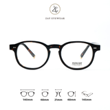  Gọng kính cận loạn nam nữ thời trang Zay eyewear Arthur dáng tròn cao cấp 