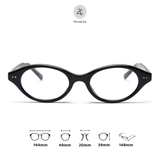 Gọng kính Zay Eyewear k9159 dáng oval phong cách thời trang cao cấp