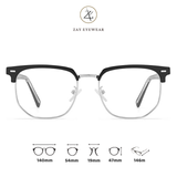  Gọng kính cận loạn dáng vuông thời trang Zay Eyewear A2213 phong cách hàn quốc 