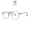 Gọng kính Zay Eyewear D29165 dáng đa giác kim loại phong cách hàn quốc