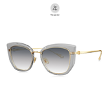 Kính mát Bolon BL6111 dáng mắt mèo titanium & nhựa acetate chính hãng fullbox