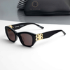  Kính mát Balenciaga BB0311SK dáng mắt mèo nhựa acetate cao cấp fullbox 