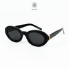  Kính mát YSL SLM136 dáng oval nhựa acetate cao cấp fullbox 