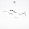 Gọng kính xẻ cước Exfash EF89255T dáng oval titanium chính hãng fullbox